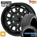 【取付対象】200系ハイエース 215/65R16 109/107R トーヨー H30 ホワイトレター トレジャーワン ワイルドポーター ファンク WMC MBK 16インチ 6.5J 6H139.7 サマータイヤホイールセット