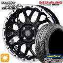 【取付対象】195/45R16 84W XL グッドイヤー イーグル LS EXE インターミラノ マッドバーン XR-800M MBK/RP 16インチ 6.5J 4H100 サマータイヤホイールセット