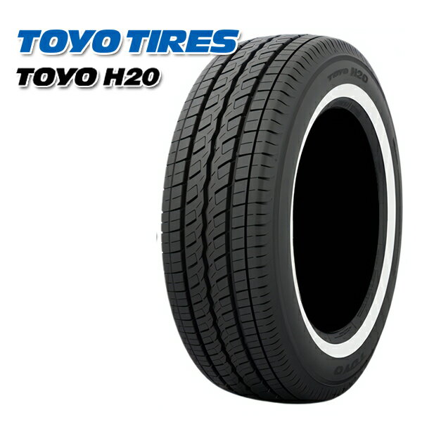 200系ハイエース 225/70R15C 112/110Sトーヨー (TOYO) H20 ホワイトリボンHotStuff ホットスタッフ マッドクロス グレイス15インチ 6.0J 6H139.7ブラッククリアリムブラック新品 サマータイヤホイール 4本セット 送料無料