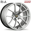 18インチ 8.0J 5H112 +22 BBS RI-A 【RI-A049】 ダイヤモンドシルバー(DS) アルミホイール単品 4本(1台分)送料無料(2)