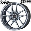 18インチ 10.5J 5H114.3 +34 ENKEI エンケイ レーシング NVR5 ソニックシルバー アルミホイール単品 4本(1台分)送料無料(2)