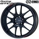 18インチ 7.5J 5H114.3 48 ENKEI レーシングレボリューション GTC02 マットブラック アルミホイール単品 4本（1台分） 送料無料