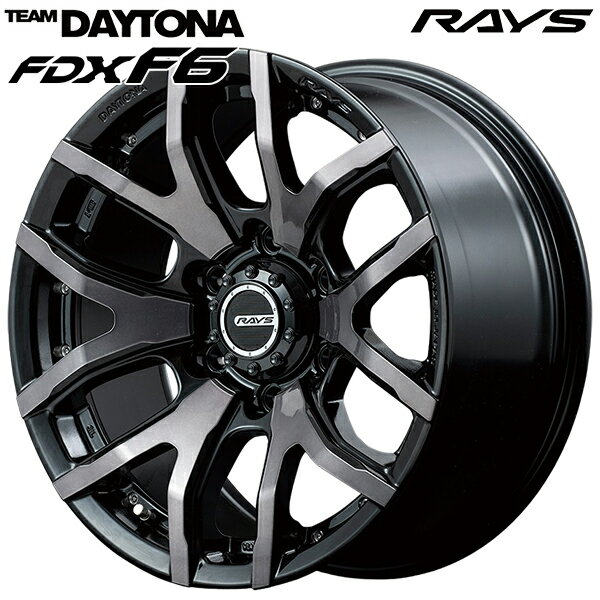 Item Information ホイールメーカー レイズ（RAYS）　 ホイール名 チームデイトナ FDX F6（TEAM DAYTONA FDX F6）　 ホイールインチ 17inch リム幅 8.0J HOLE/P.C.D 6H139...