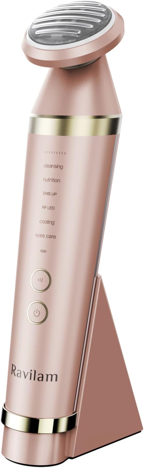 【未開封品】 Leadtec / リードテック ビューティーケア Face Care+ Ravilam ラヴィレン LRJ-R01-PG ピンクゴールド 美顔器
