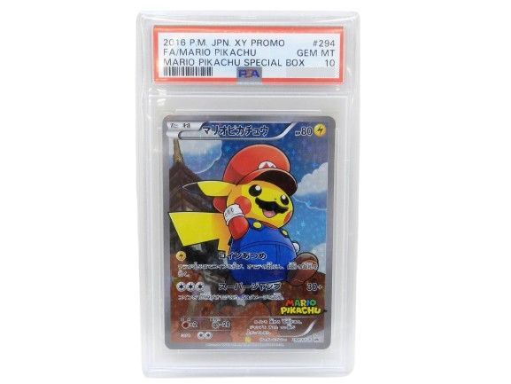 ▲★【中古品】 マリオピカチュウ 294/XY-P PSA 10 ポケモンカードゲームのサムネイル
