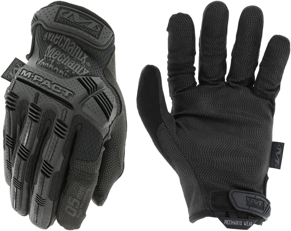 ▲★【新品】Mechanix Wear メカニクスウェア T/S 0.5mm M-Pact Covert 作業用手袋 S/M/Lサイズ タッチスクリーン対応 洗濯可 コバートブラック MPSD-55-008/MPSD-55-009/MPSD-55-010