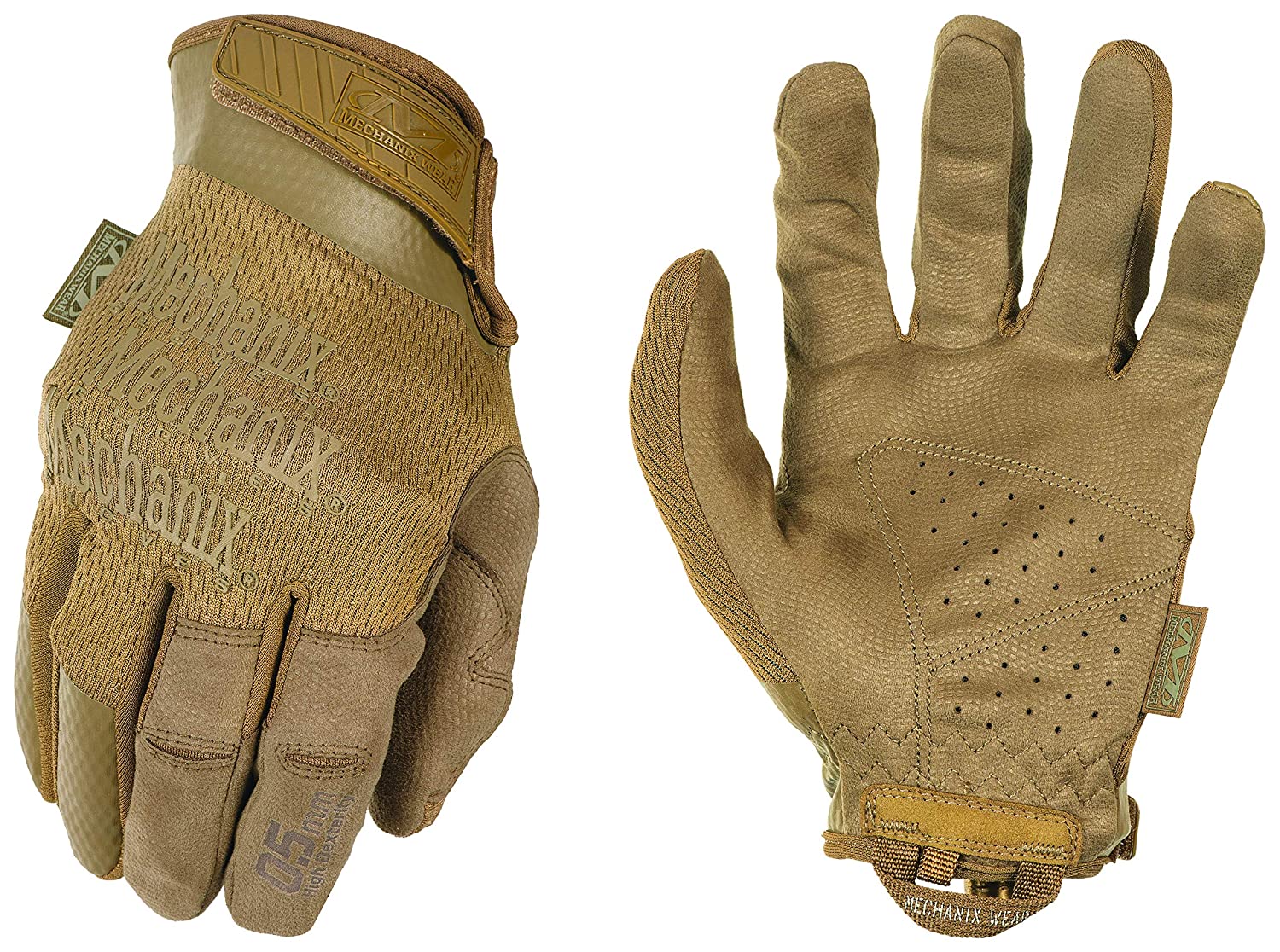 ▲★【新品】Mechanix Wear メカニクスウェア Specialty Hi-Dexterity 0.5 Coyote 作業用手袋 S/M/Lサイズ タッチスクリーン対応 洗濯可 コヨーテブラウン MSD-72-008/MSD-72-009/MSD-72-010