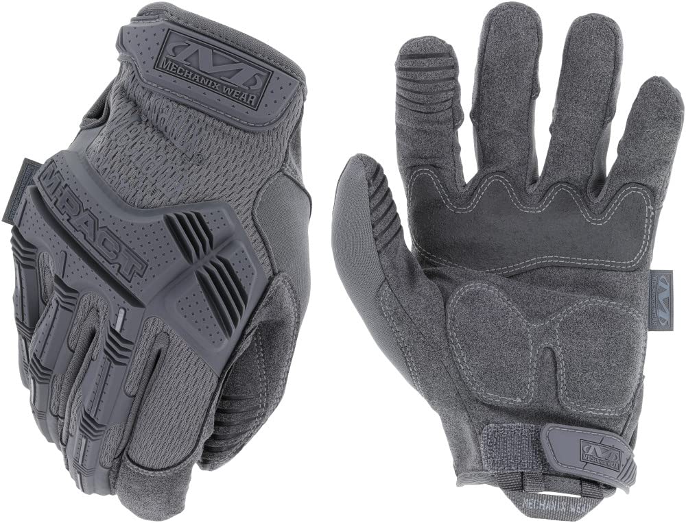 【新品】Mechanix Wear メカニクスウェア M-Pact WolfGrey 作業用手袋 Sサイズ タッチスクリーン対応 洗濯可 ウルフグレーMPT-88-008