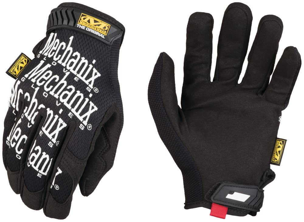 ▲★【新品】Mechanix Wear メカニクスウェア Original Black 作業用手袋 S/M/L/XLサイズ タッチスクリーン対応 洗濯可 ブラック MG-05-008/ MG-05-009/MG-05-010/MG-05-011