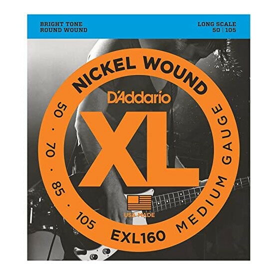 ڿ/ͭۡڹʡD'Addario ꥪ EXL160 Medium Long Scale ߥǥ 󥰥 50-105 ١