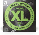 ■【新品】【国内正規品】D'Addario ダダリオ EXL165TP Long Scale 2setパック 45-105 ベース弦
