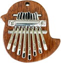 ▲【新品】 ONETONE / ワントーン ミニカリンバ【ひよこ】 親指ピアノ アフリカ民族楽器 OTKLM-101/CHICK ストラップ付き 8キー 単板マホガニー材
