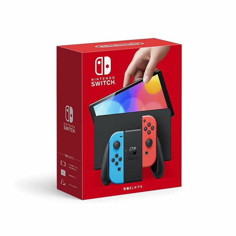 ◆【有機ELモデル】 Nintendo Switch JOY-CON (L) ネオンブルー/ (R) ネオンレッド 本体