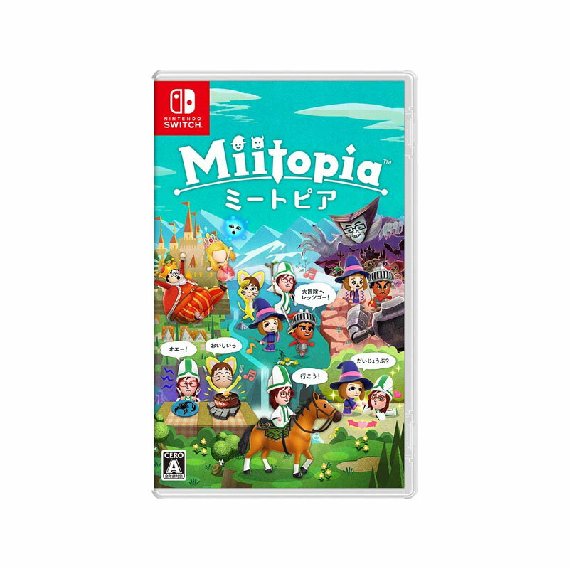 樂天商城 - ●【中古】 ミートピア Miitopia Switch 【CERO A(全年齢対象)】