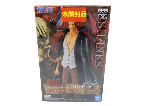 【未開封品】ONE PIECE FILM RED DXF ワンピース フィルム レッド DXF ～THE GRANDLINE MEN～ Vol.2 SHANKS シャンクス プライズ フィギュア