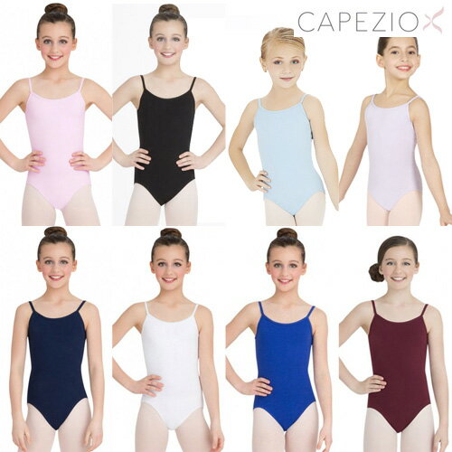 Capezio スカート無キャミレオタード