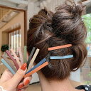 くすみカラーヘアピン1本|髪どめ 髪飾り ヘアアクセサリー|