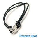 FRED フレッド ステンレスダイヤバングル SS/Rb ステンレスxラバー 【トレジャースポット】【中古】
