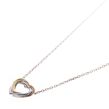 Cartier カルティエ トリニティ ハートネックレス 750 スリーカラー 新品同様品 送料無料 【トレジャースポット】【中古】