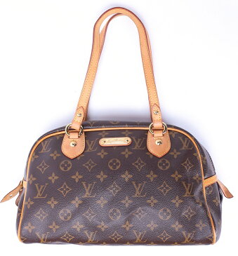 ルイ・ヴィトン　LOUIS VUITTON　モントルグイユPM　ショルダーバッグ　トートバック　鞄　モノグラム　【トレジャースポット】【中古】