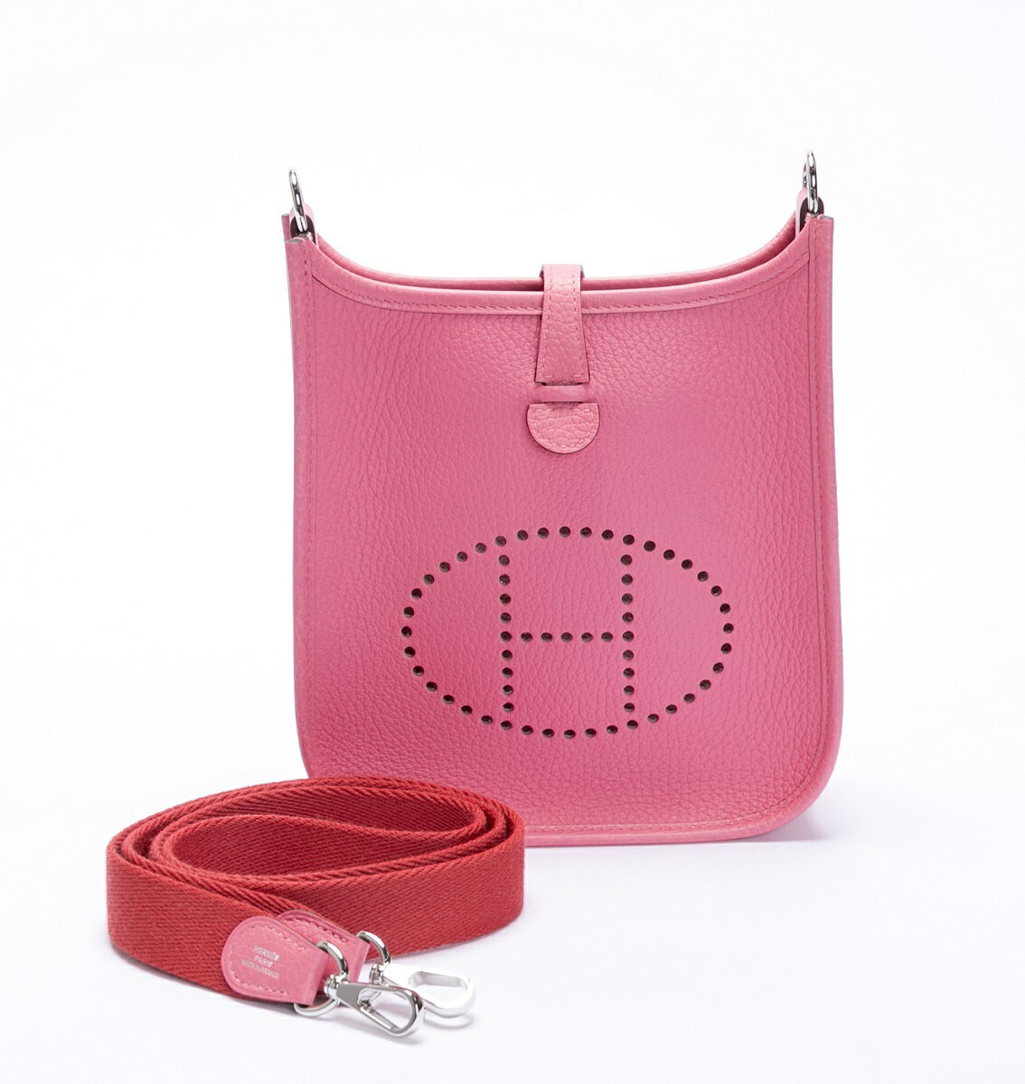 HERMES　エルメス　エヴリンTPMアマゾン　ローズアザレ　トリヨンクレマンス　A刻印　ピンク系　ショルダーバッグ　未使用展示品　送料無料　【トレジャースポット】【中古】のサムネイル