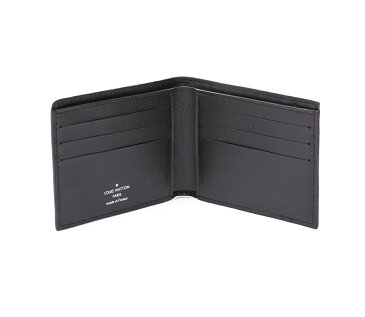 ルイヴィトン LOUIS VUITTON ポルトフォイユ・コンパクトコイン 二つ折り財布(小銭入れ有) メンズ ユタレザー マロン ブラウン系 未使用展示品 【トレジャースポット】【中古】