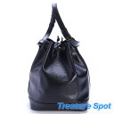 LOUIS VUITTON ルイヴィトン ノエ ブラック 黒 エピ レザー 【トレジャースポット】【中古】