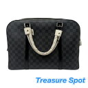 LV ルイヴィトン LOUIS VUITTON ポルトドキュマンヴォワヤージュ ハンドバッグ ダミエ BA2038 送料無料 【中古】【トレジャースポット】