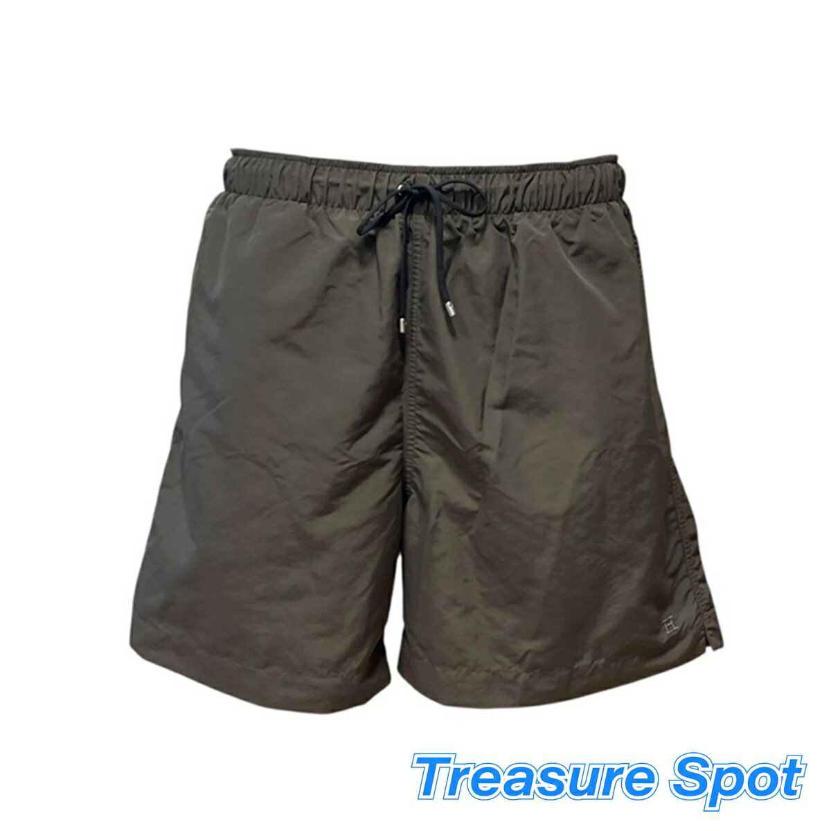 エルメス HERMES スイムウェア 水着 メンズ SOLD品 M カーキ 未使用展示品 送料無料 【中古】【トレジャースポット】