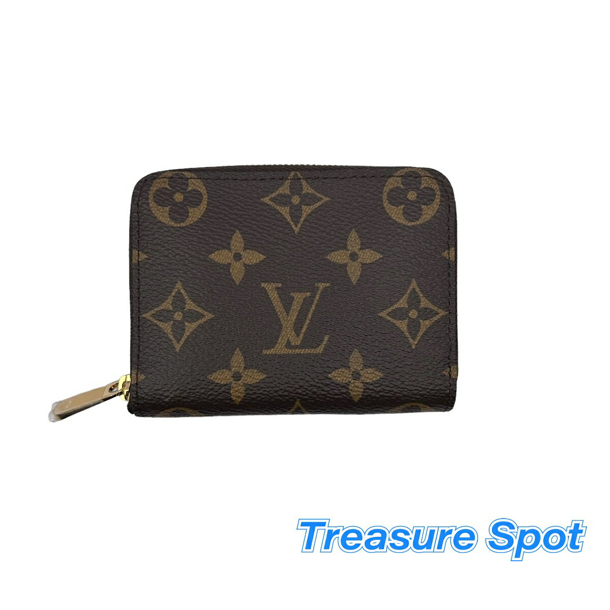 ルイヴィトン　LV　LOUIS　VUITTON　ジッピーコインパース　モノグラム　未使用品　【トレジャースポット】　中古