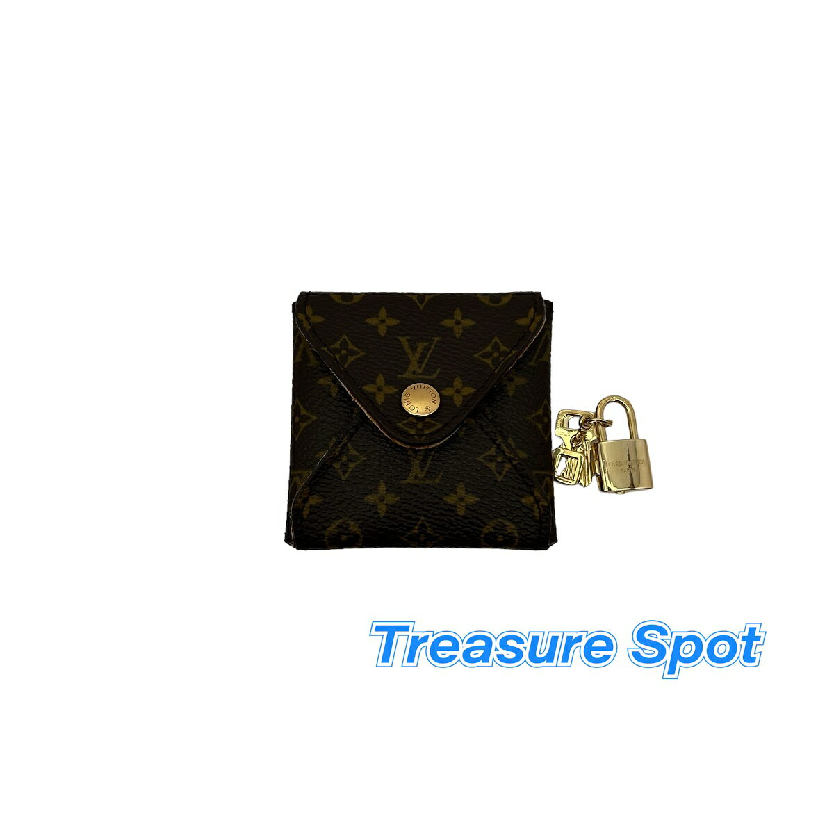 ルイヴィトン　LOUIS VUITTON　LV　パドロックチャーム　モノグラム　【トレジャースポット】　中古