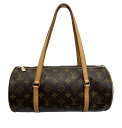 ルイヴィトン LOUIS VUITTON LV パピヨン30 ポーチ付き ハンドバッグ モノグラム 送料無料 【トレジャースポット】 中古