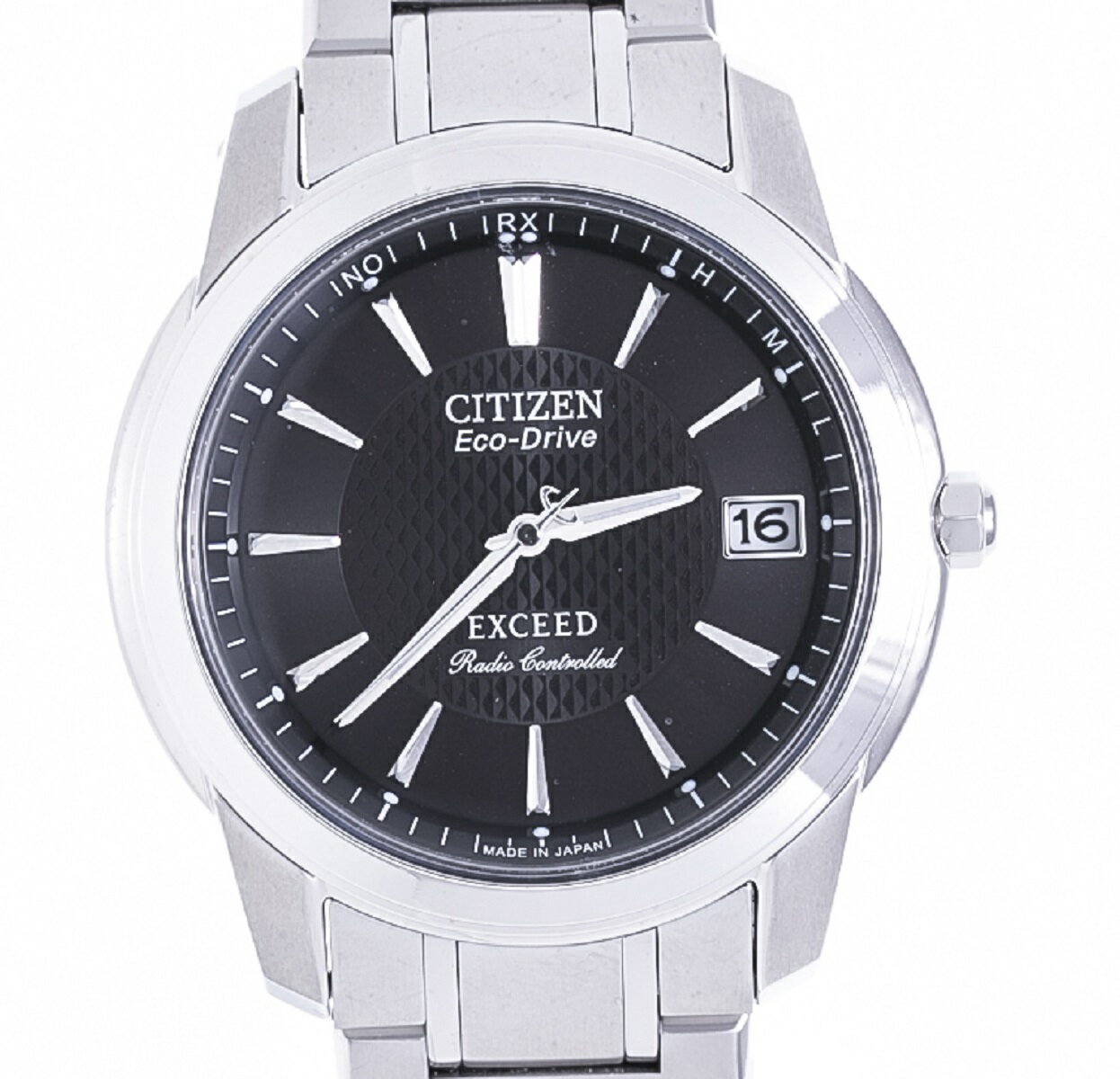 シチズン　CITIZEN　エクシード　EXCEED　EBG74-2751　ソーラー　電波時計　エコド ...