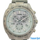 シチズン CITIZEN アテッサ ATP53-3031 電波 メンズ 腕時計 保証書 専用箱 未使 ...