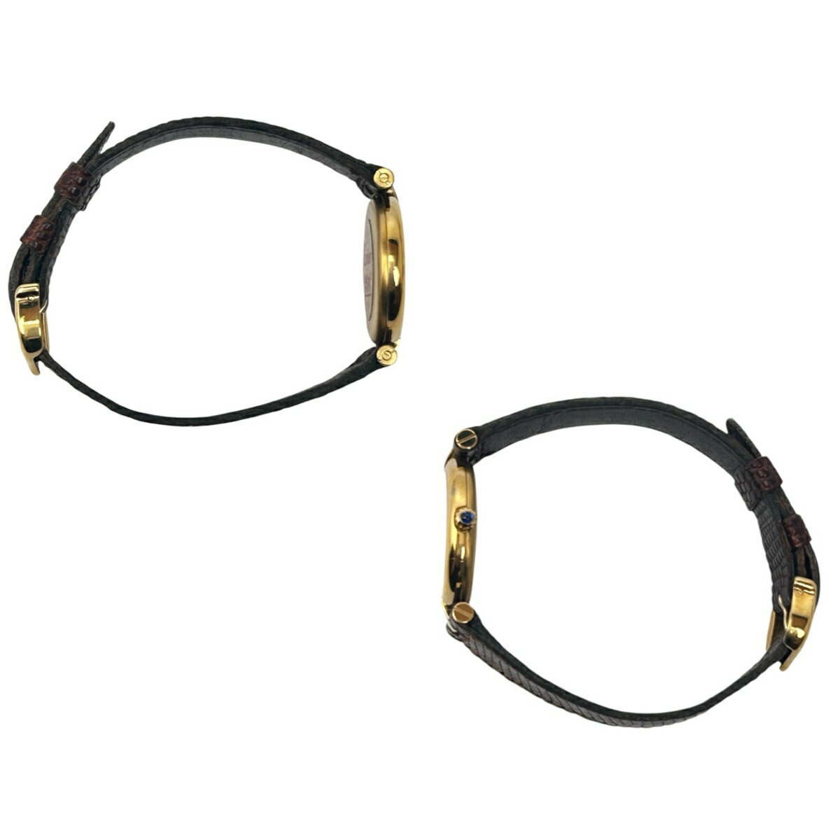 カルティェ　Cartier　マストヴァンドーム　Qz　レディース　腕時計　メーカーメンテナンス証明書（2025年5月）　メンテ袋　中古　【トレジャースポット】