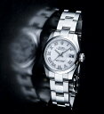 ロレックス ROLEX デイトジャスト 179160 白文字盤 ローマ数字 ステンレス レディース 2015年 日本ロレックス保証書 送料無料 【中古】【トレジャースポット】