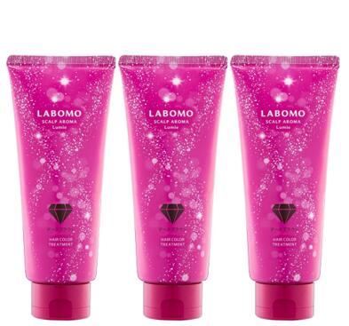 (3本セット)アートネイチャー ラボモ スカルプアロマ ヘアカラートリートメント ナチュラルブラック アクア ヘアカラー 白髪染め 毛染め 白髪ケア 女性用 レディース トリートメント