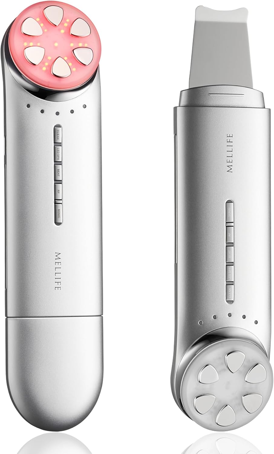 MELLIFE メリフ トータルフェイシャルプラス 美顔器 毛穴洗浄 rf led 超音波振動 イオン導入
