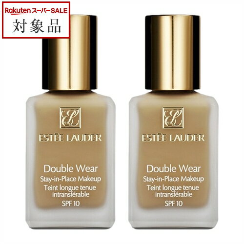 送料無料 エスティローダー ダブル ウェア ステイ イン プレイス メークアップ SPF 10/PA++ #01 2C3フレスコ 30ml x 2 | UVケア...