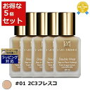 送料無料 エスティローダー ダブル ウェア ステイ イン プレイス メークアップ SPF 10/PA++ #01 2C3フレスコ 30ml x 5 | ESTE...
