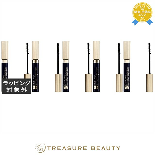 送料無料 エスティローダー ダブル ウェア ゼロ スマッジ マスカラ #01 ブラック 6ml x 5 | ESTEE LAUDER マスカラ まとめ買い