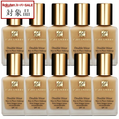 送料無料 エスティローダー ダブル ウェア ステイ イン プレイス メークアップ SPF 10/PA++ #82 2W0ウォーム バニラ 30ml x 10 |...