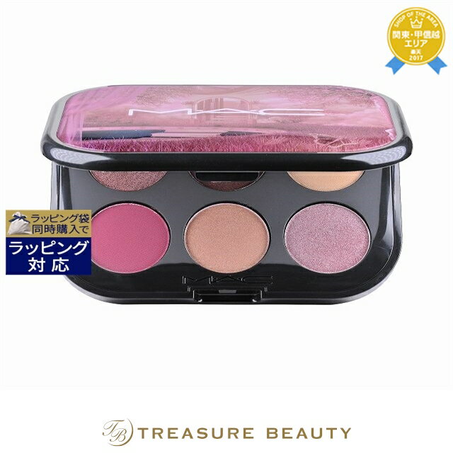 送料無料 マック / MAC コネクト イン カラー アイシャドウ パレット X 6 ローズ レンズ【数量限定激安】 6.25g | MAC パウダーアイシャド...