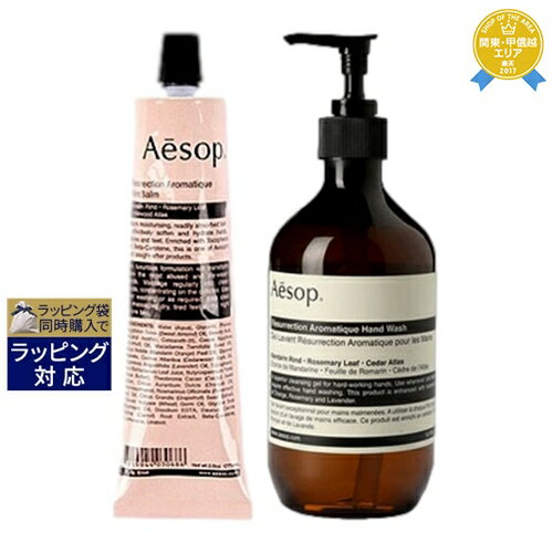 イソップ 送料無料★イソップ レスレクション 2点セット/ハンドバーム 75ml ＋ ハンドウォッシュ 500ml | Aesop ハンドクリーム