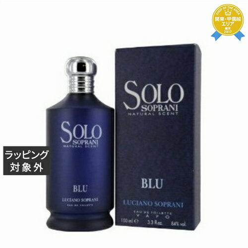 ルチアーノソプラーニ 送料無料★ルチアーノソプラーニ ソロ ブルー オードトワレ 100ml | Luciano Soprani 香水（レディース）