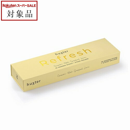 ハクスター インセンススティック リフレッシュ 35本+ストーンホルダー | スーパーSALE スーパーセール 値下げ 最安値に挑戦 huxter ルームフレグランス