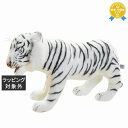 送料無料 ハンサ ホワイトタイガー W17×H31×D56×T24cm | HANSA おもちゃ