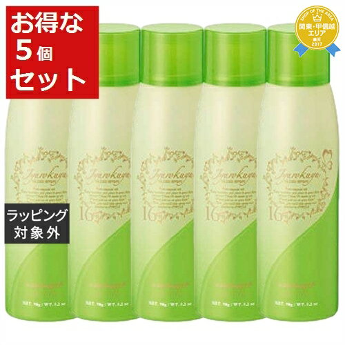 送料無料★ハホニコ ジュウロクユ ツヤスプレー お得な5個セット 90g x 5 | hahonico ヘアスプレー・ヘアミスト