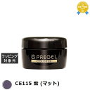 プリジェル プリジェル カラーEX CE115 紫 (マット) | 最安値に挑戦 PREGEL ネイル用品