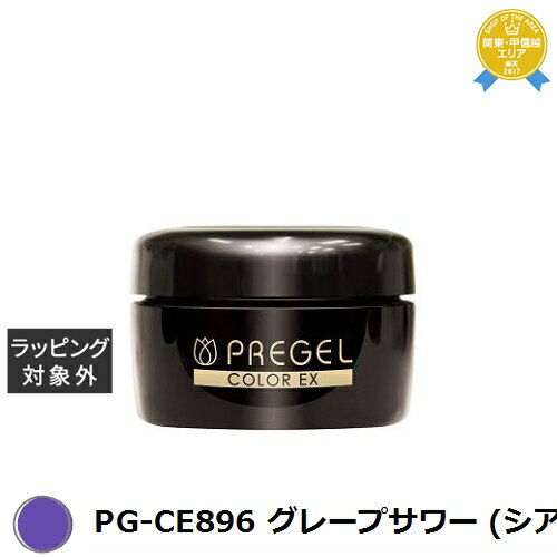 プリジェル プリジェル カラーEX PG-CE896 グレープサワー (シアー) | 最安値に挑戦 PREGEL ネイル用品